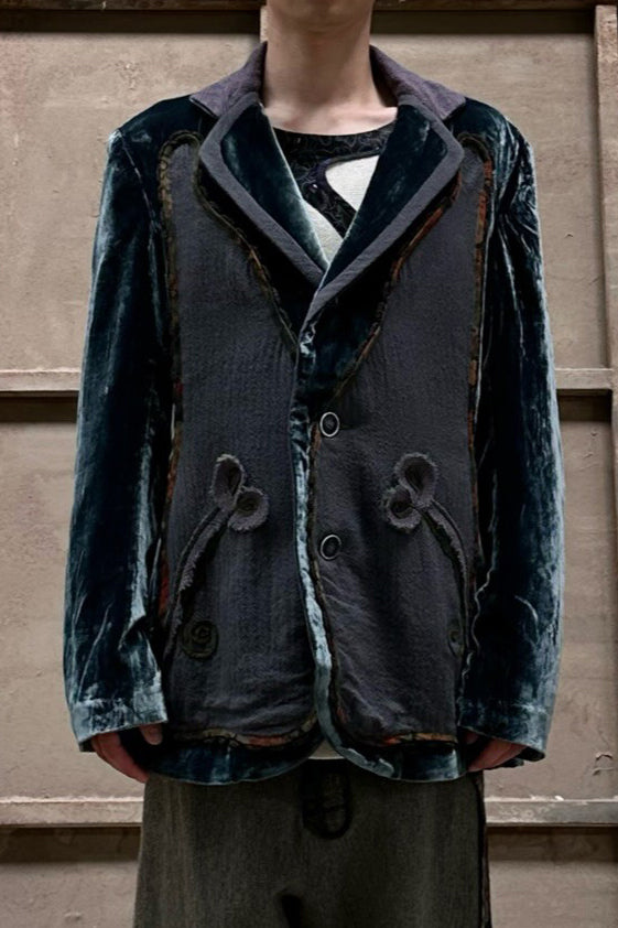 communs color block jacket SS23-V107A